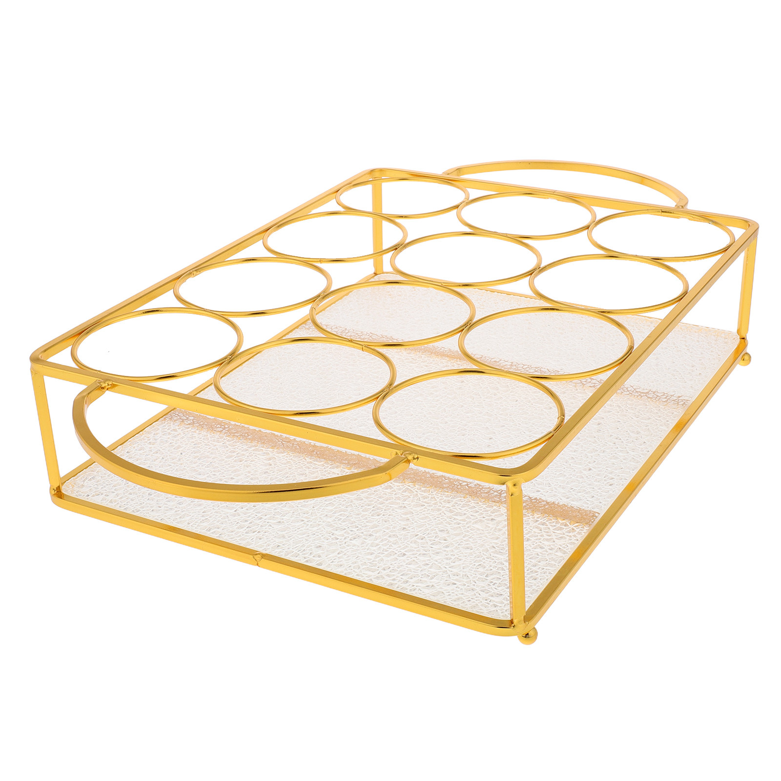 Wine Beer Rack - Heavy Duty Iron Beer Rack Holds