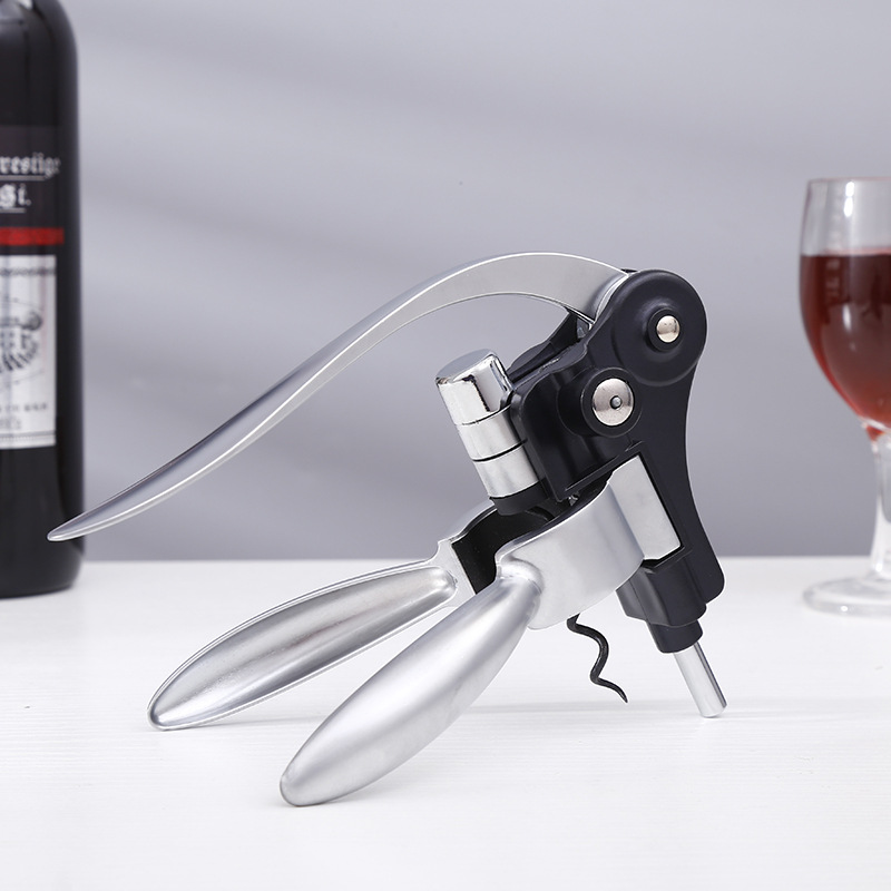 Cork Screw Lever - Durable Manual Rabbit Wine Bottle Opener