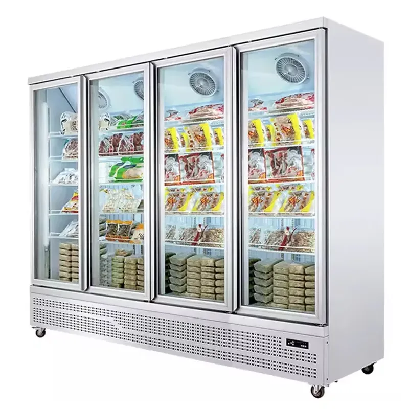 Wine Beer Fridge Cabinet - Custom Glass Door Home and Bar