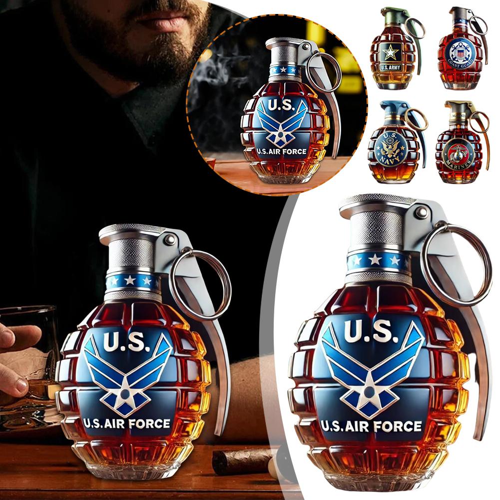 Wine Beer And Spirits - Whiskey Decanter Bottle High Borosilicate Glass