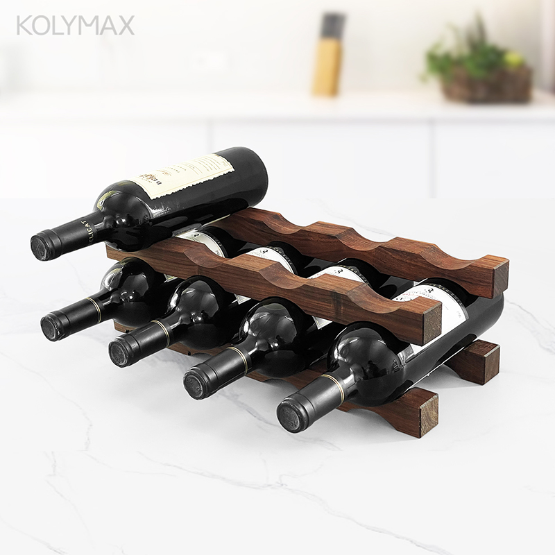 Wine Beer Rack - Solid Wood Wine Rack Multi Tier