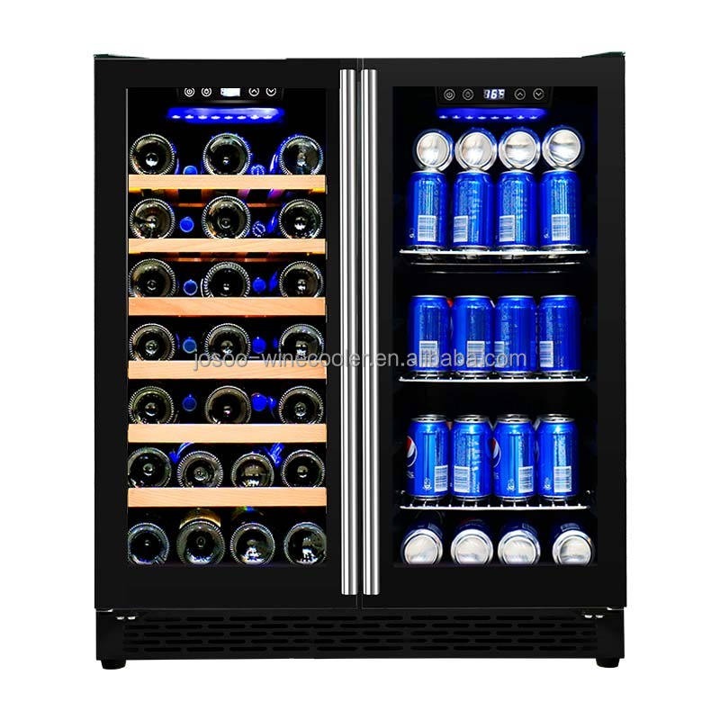 Airo 120V 66 Bottles Wine and  - đánh giá và giá Wine Beer Fridge Cabinet