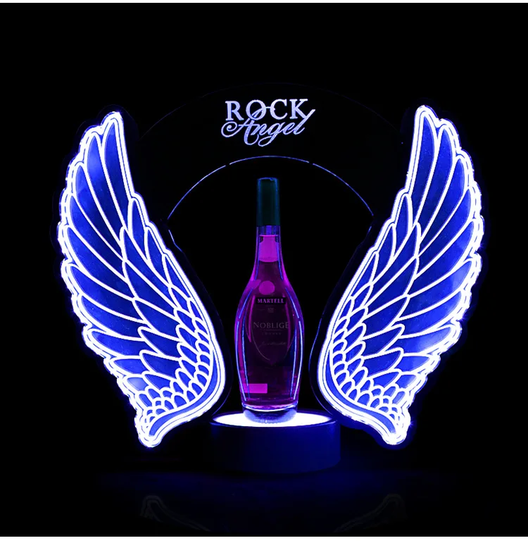Rechargeable LED Flashing Ange - đánh giá và giá Wine Beer Rack