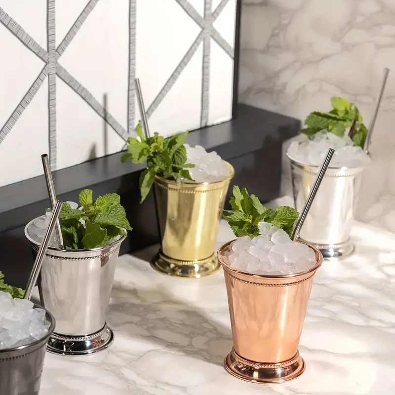 tiki Mint Julep Mug Stainless  - đánh giá và giá Wine Beer Mix Drink