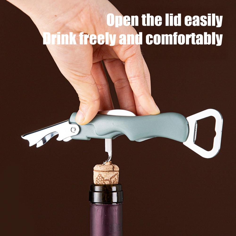 3 in 1 Wine Opener Beer Cap Li - đánh giá và giá Cork Screw Lever
