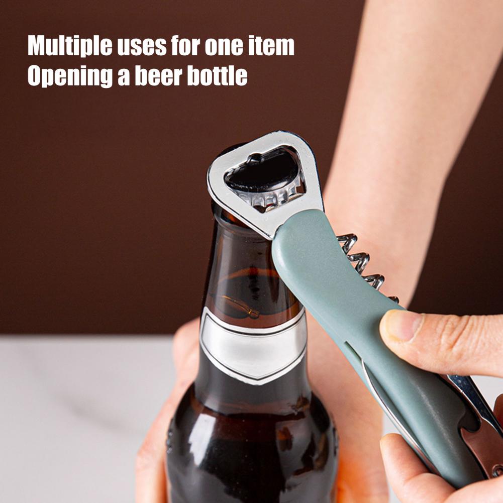 3 in 1 Wine Opener Beer Cap Li - đánh giá và giá Cork Screw Lever