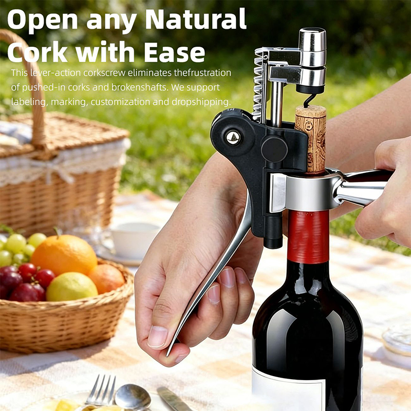 Durable Manual Rabbit Wine Bot - đánh giá và giá Cork Screw Lever