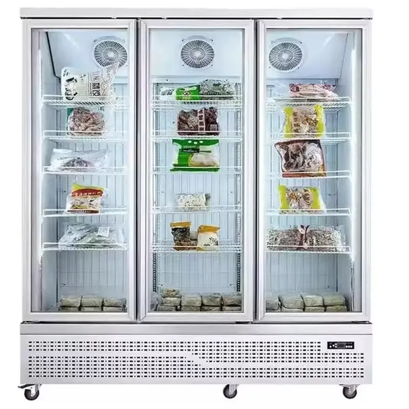 Custom Glass Door Home and Bar - đánh giá và giá Wine Beer Fridge Cabinet
