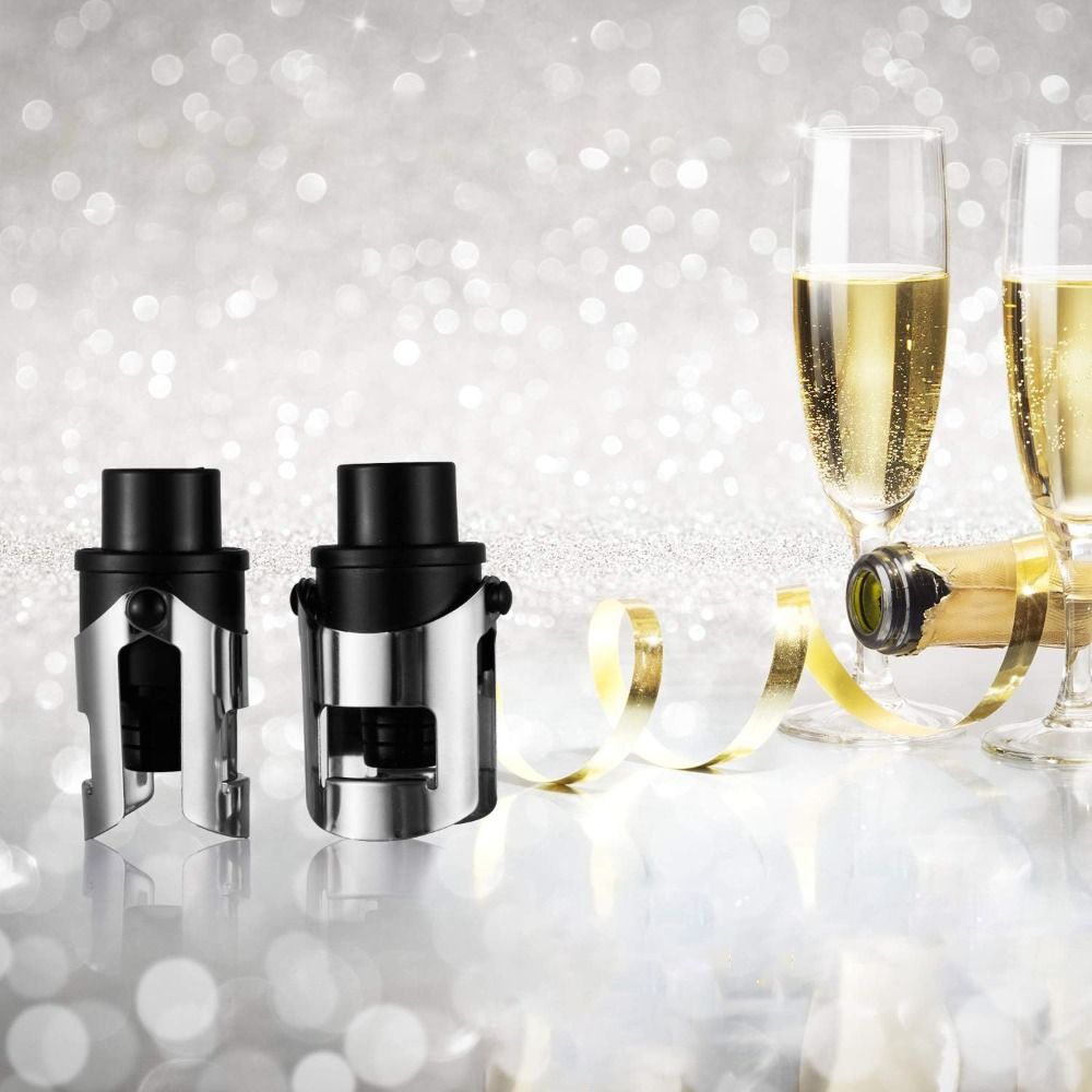 2pcs Built-in Pressure Pump Va - đánh giá và giá Wine Stopper Vacuum