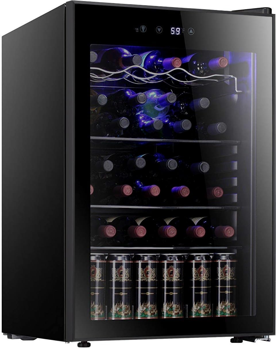36 Bottle Wine Cooler/Cabinet  - đánh giá và giá Wine Beer Fridge Cabinet