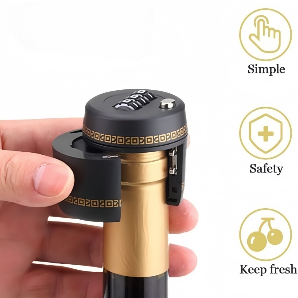 Reusable Wine Bottle Lock Keep - đánh giá và giá Wine Stopper Vacuum