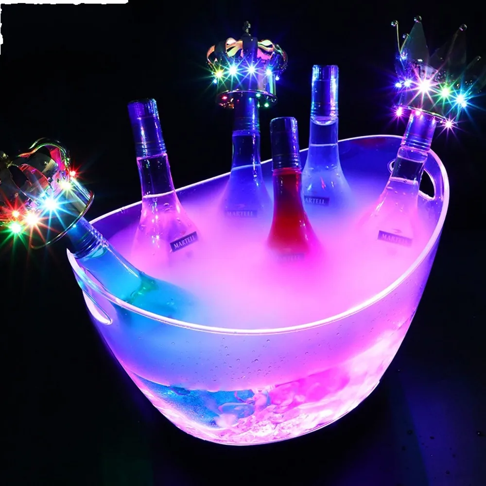 8L Transparent LED Luminous Ic - đánh giá và giá Beer Wine Up