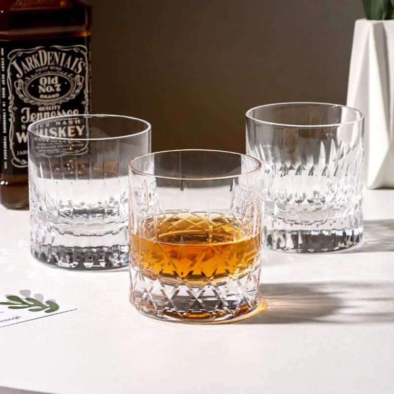 Handmade Whiskey Glass Edo Cut - đánh giá và giá Wine Beer And Spirits