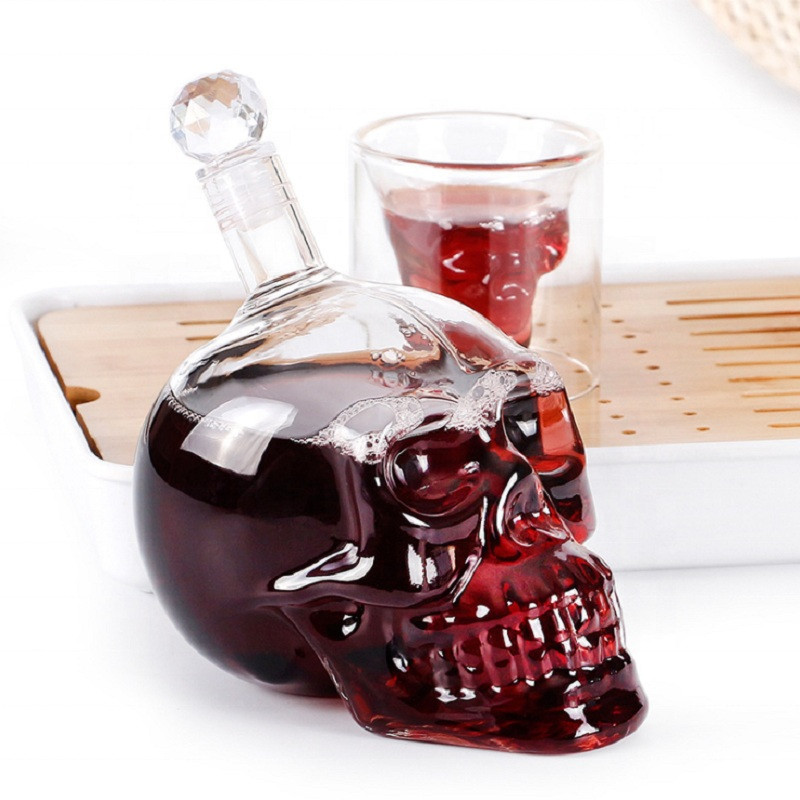 Creative Skull Head Decanter C - đánh giá và giá Wine Beer And Spirits
