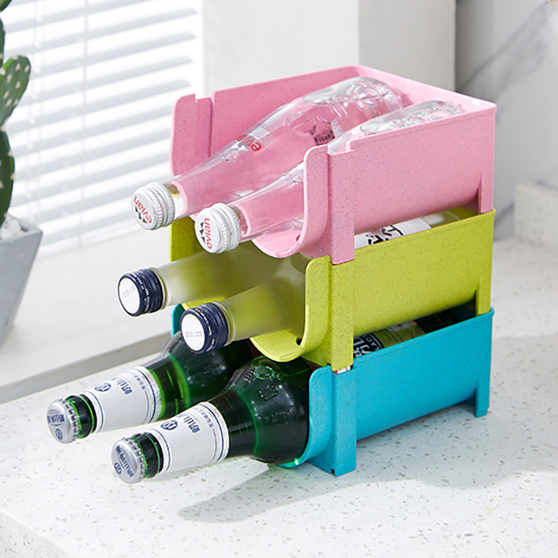 1/3PCS-Kitchen Organizer Refri - đánh giá và giá Wine Beer Fridge Cabinet