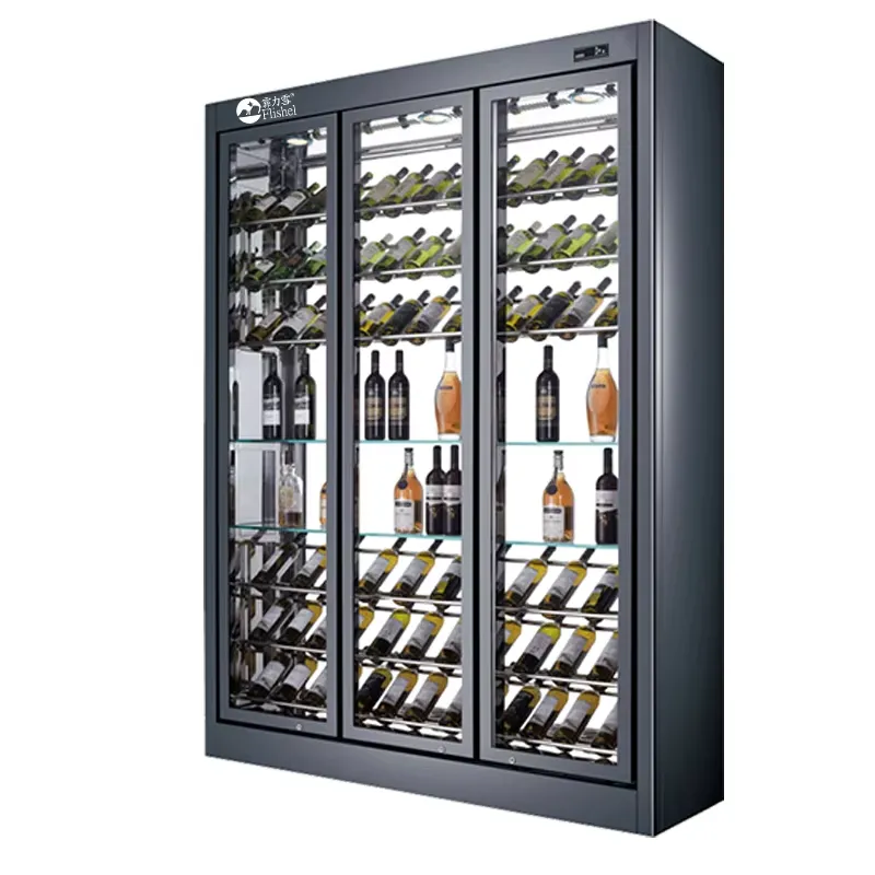 Electric 3 Glass Door Single-T - đánh giá và giá Wine Beer Fridge Cabinet