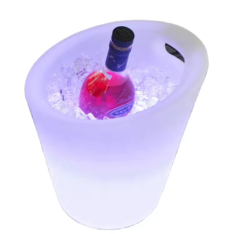 LED Light Up Ice Bucket 7 Colo - đánh giá và giá Beer Wine Up