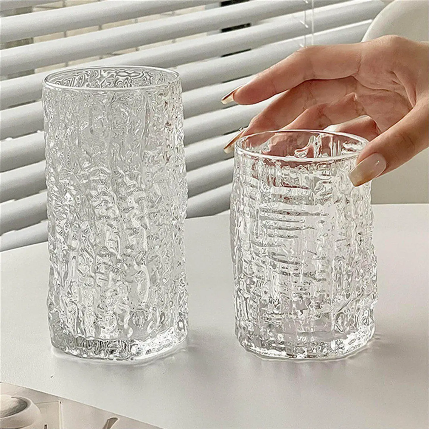 Women's Glass Beer Cup Rustic  - đánh giá và giá Wine Beer Online