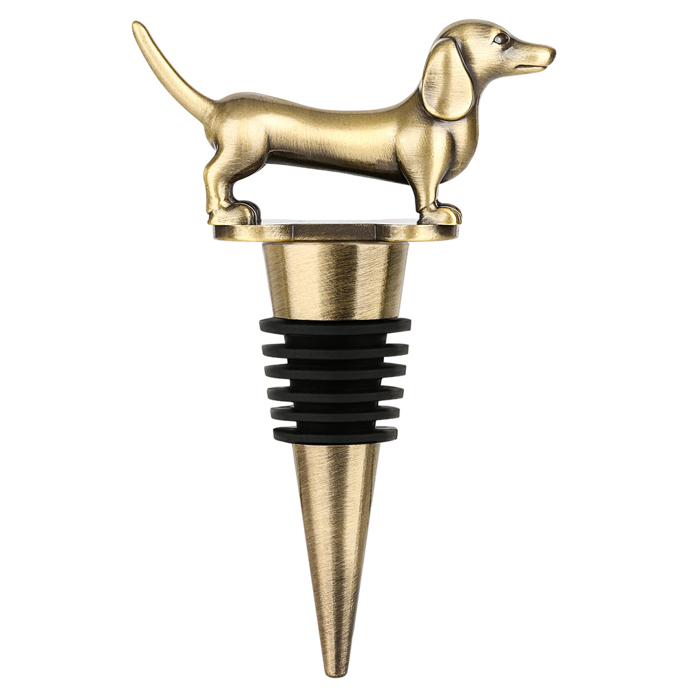 Wine Bottle Stopper Dachshund  - đánh giá và giá Wine Stopper Vacuum