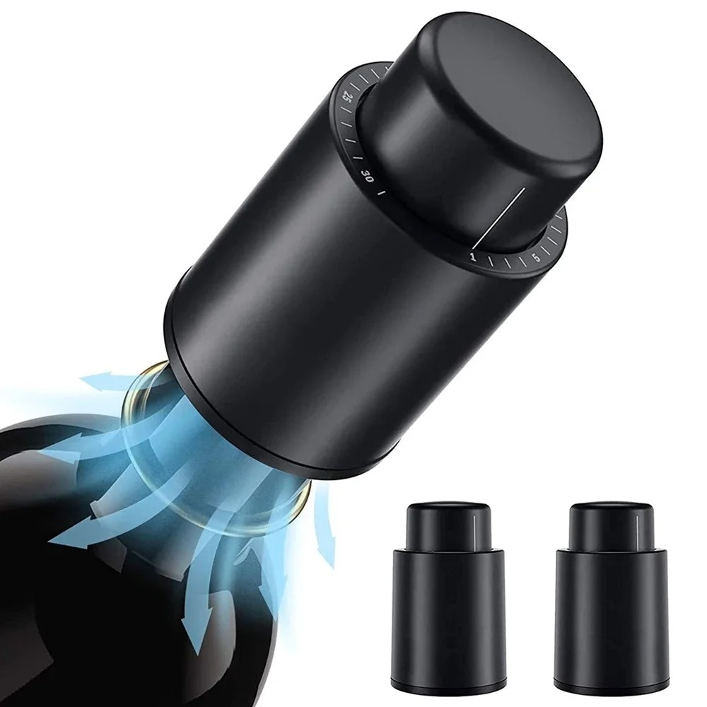 Reusable Vacuum Wine Stopper A - đánh giá và giá Wine Stopper Vacuum