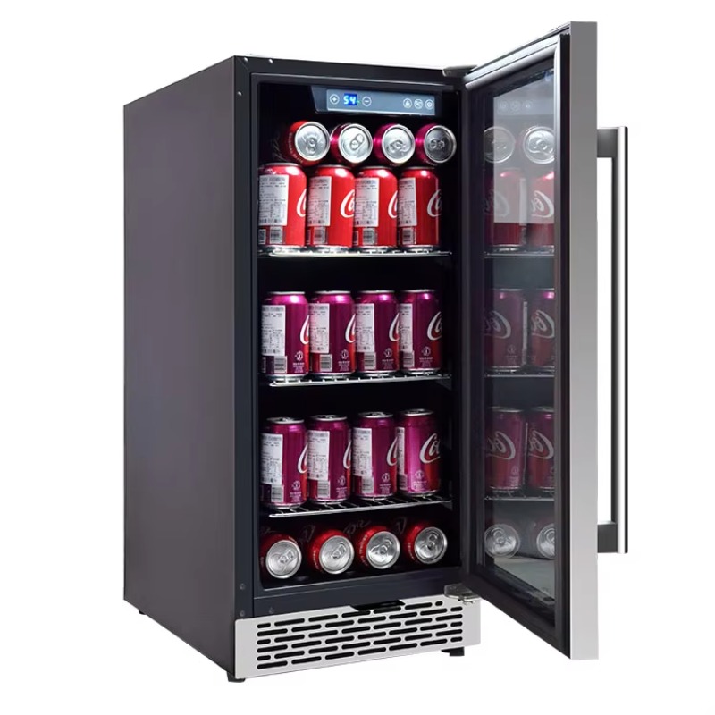 Small Drink Bar Fridge Custom  - đánh giá và giá Wine Beer Fridge Cabinet