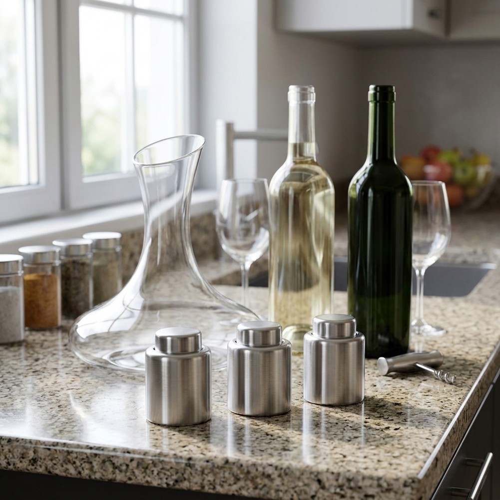 Stainless Steel Vacuum Wine St - đánh giá và giá Wine Stopper Vacuum