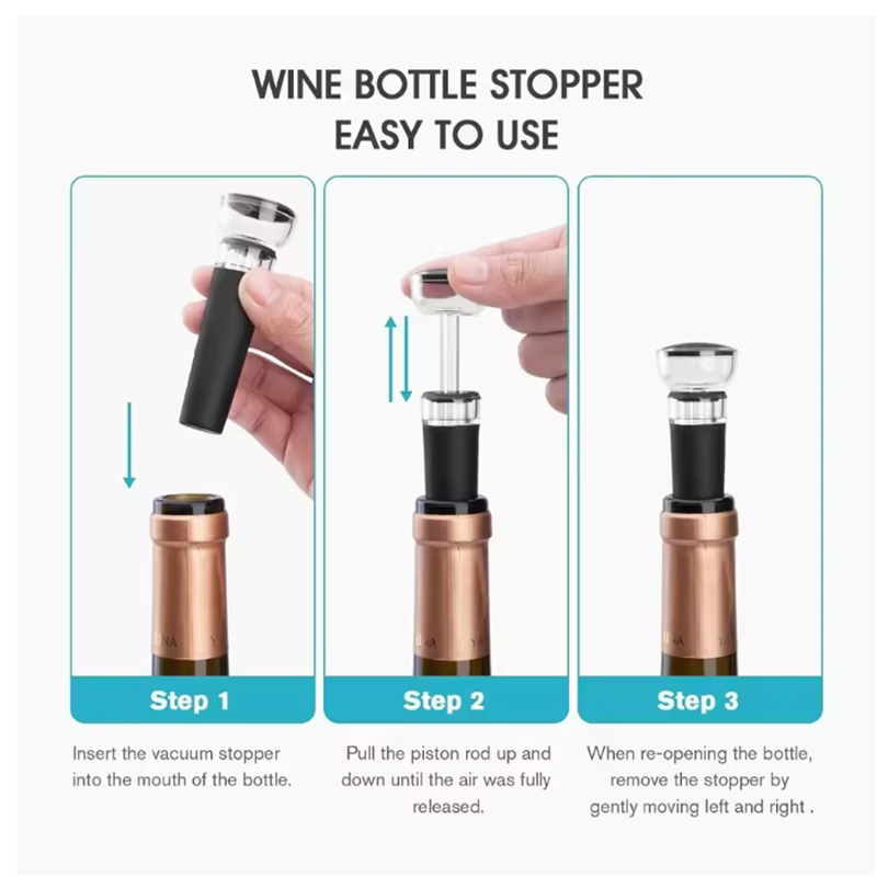 Wine Bottle Stoppers Are the P - đánh giá và giá Wine Stopper Vacuum